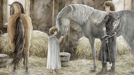 Artwork Title: Visiting Shadowfax
