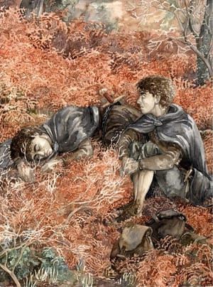 Artwork Title: Sam and Frodo