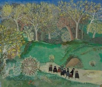 Artwork Title: The Journey Through Lórien