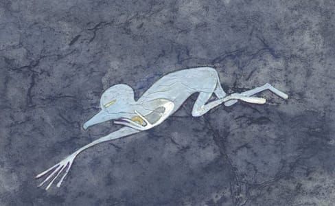 Artwork Title: Gollum Goes Into Hiding