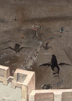 Artwork Title: The Nazgûl at Minas Tirith