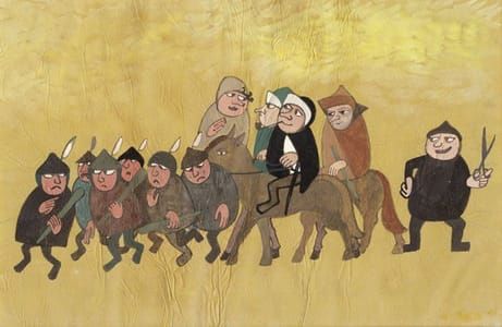 Artwork Title: The Party Arrested