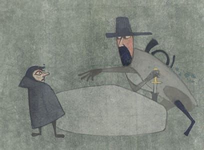 Artwork Title: Boromir demands the Ring