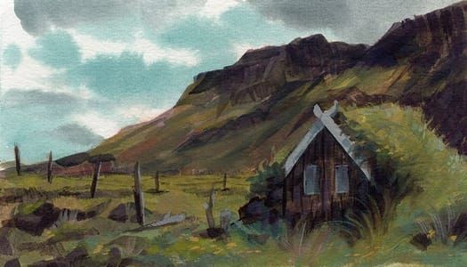Artwork Title: Grass House