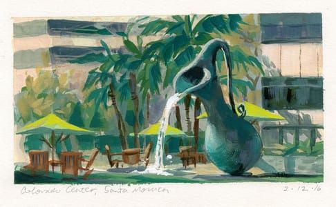 Artwork Title: Colorado Center Fountain