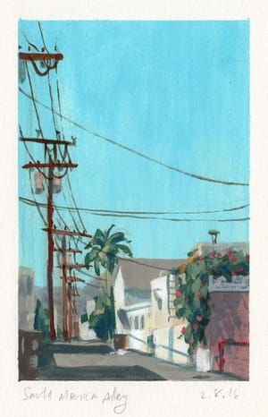 Artwork Title: Santa Monica Sky
