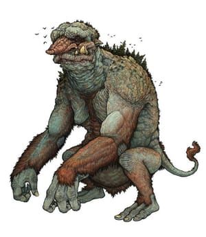 Artwork Title: Mountain Troll