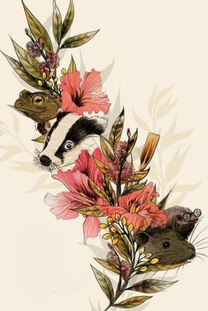 Artwork Title: The Wind in The Willows