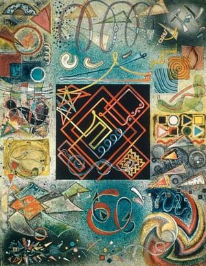 Artwork Title: Jazz Painting, Algo Bueno