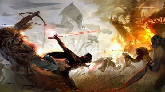 Artwork Title: The Force Unleashed Concept Art