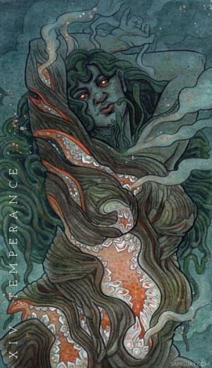 Artwork Title: XIV Temperance