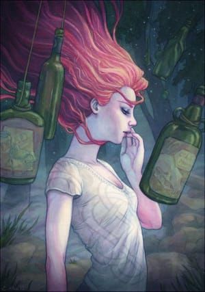 Artwork Title: The Girl in Cairn Woods
