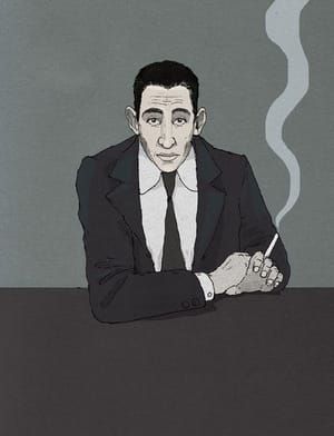 Artwork Title: Jerome Salinger:  I don't exactly know what I mean by that, but I mean it