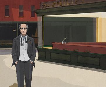 Artwork Title: Philip Roth