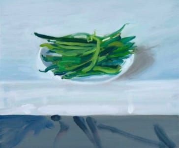 Artwork Title: Runner Beans on Table