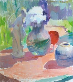 Artwork Title: Bather with Flowers
