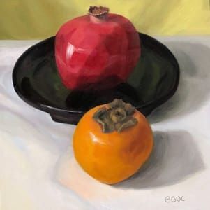 Artwork Title: Queen Pom and Princess Persimmon,