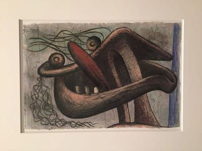 Artwork Title: Figure au Bord De La Mer