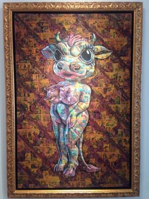 Artwork Title: Texas Cartoon Cowgirl