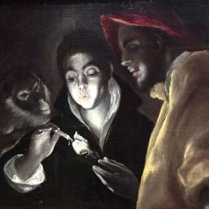 Artwork Title: An Allegory, Ca-95