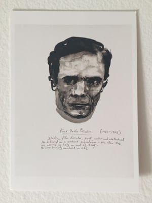 Artwork Title: Pasolini