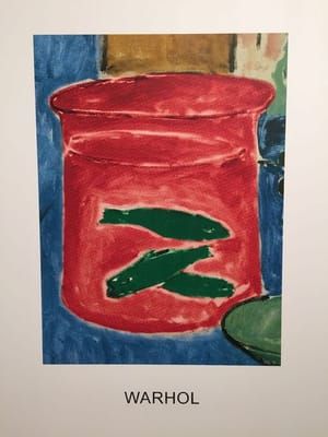 Artwork Title: Double Vision: Warhol Red