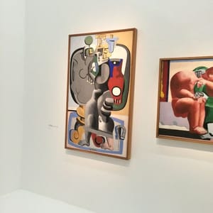 Artwork Title: La Femme Au Guéridon Et Au Fer À Cheval