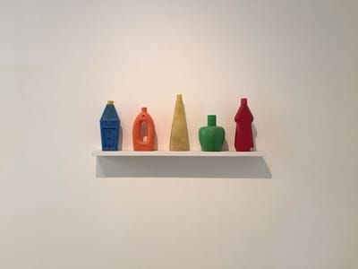 Artwork Title: Bottles on a Shelf