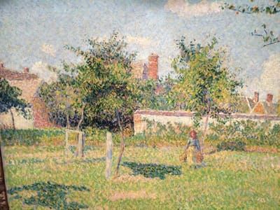 Artwork Title: Solei d'après-midi dans le pré d'Eragny