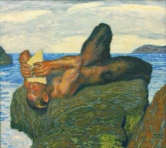 Artwork Title: Faun Playing Syrinx