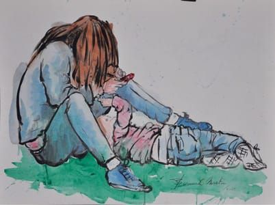 Artwork Title: In het park