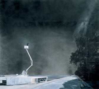 Artwork Title: Elegy for Joseph Brodsky (Night study/asymmetry)