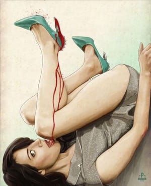 Artwork Title: Slaughterhouse Starlets: Aubrey (plaza)