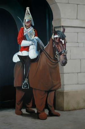 Artwork Title: Pantomime Guard