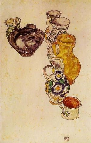 Artwork Title: Peasant’s Jugs and Ceramics