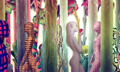 Artwork Title: Trembled Blossoms III