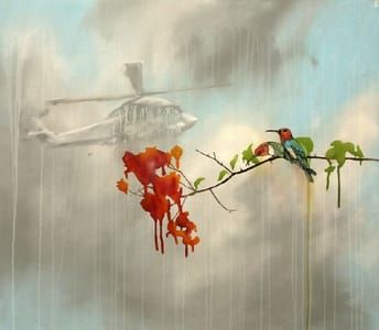 Artwork Title: Ruby Throats