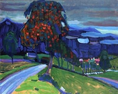 Artwork Title: Autumn in Murnau