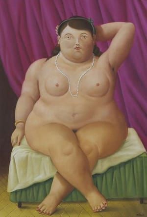 Artwork Title: Sitting Woman