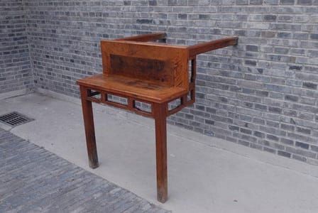 Artwork Title: Table with Two Legs on the Wall