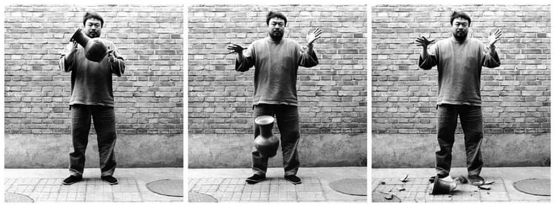 Artwork Title: Dropping A Han Dynasty Urn