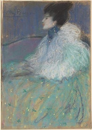 Artwork Title: Woman in Green