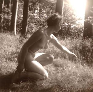 Artwork Title: Rare Old Stereophoto Nudism Belle Epoque