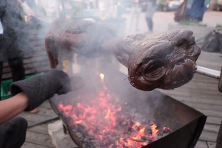 Artwork Title: E.T. Grilled