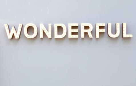 Artwork Title: Wonderful
