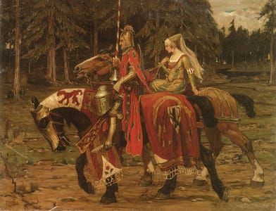 Artwork Title: Heraldic Chivalry