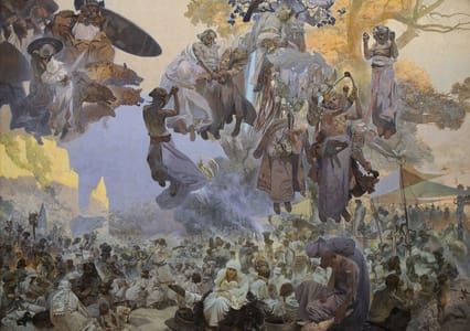Artwork Title: Slav Epic #2 : The Celebration of Svantovít