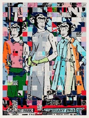 Artwork Title: Fashion Chimps Nyc