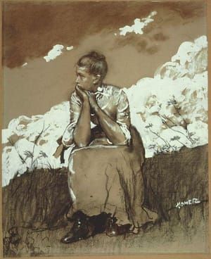 Artwork Title: Girl seated