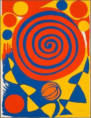 Artwork Title: Spirals and Pumpkins